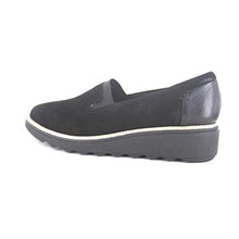 Load image into Gallery viewer, Clarks Women's Sharon Dolly Loafers, Black Black Suede, 6 UK