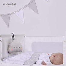 Load image into Gallery viewer, SnüzCloud Baby Sleep Aid with 4 Soothing Sounds and 2 Gentle Light Options – Soft Plush Feel – Portable & Stylish