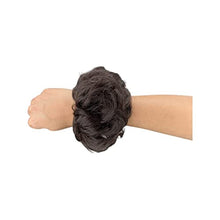 Load image into Gallery viewer, Just Long Hair Clip&Go Hair Buns 6" Synthetic 40g Wavey Messy Scrunchie Hairpiece for Women Girls in Dark Chocolate Ash Brown #6A