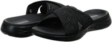 Load image into Gallery viewer, Skechers ON-THE-GO 600, Women's Heels Sandals, Black (Black Textile Bbk), 6 UK (39 EU)