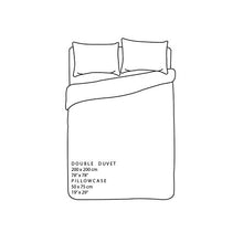 Load image into Gallery viewer, Sleepdown Textured Stripe Blush Pink Grey Reversible Duvet Cover & Pillowcase Set Bedding Quilt Case Single Double King Super King (Double)
