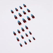 Load image into Gallery viewer, 24pcs/Box Press On Nails Detachable Artificial Manicure Tool Nail Tips Fake Nails Almond False Nails Wearable(01)