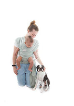 Load image into Gallery viewer, Baby Sling Wrap Premium Carrier Newborn to Toddler | Safety Tested | Nursing Cover | Soft Stretchy Carrier | One Size Fits All | Neutral Colours