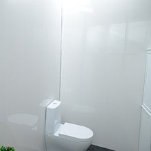 Load image into Gallery viewer, Bathroom Wall Panels - cladding Panels-PVC-Perfect for Bathroom Kitchen Shower Walls and Ceiling- Ice White Panels -100% Waterproof (4 Panel Pack)