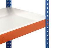 Load image into Gallery viewer, Extra Heavy Duty Garage Racking Shelving Unit 1800mm H x 1500mm W x 600mm D 400KG UDL FREE NEXT DAY DELIVERY