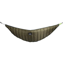 Load image into Gallery viewer, Shangfu Sleeping bag Outdoor Hammock Sleeping Bag Ultralight Camping Hammock Portable Winter Warm Under Quilt Blanket Cotton Lazy Bag (Color : Camouflage)