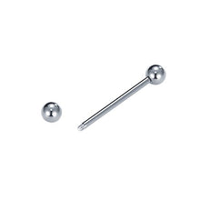 Load image into Gallery viewer, FECTAS 5pcs 14G Surgical Steel Nipple Tongue Bar Set Body Piercing Jewelry 18mm