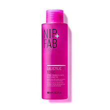 Load image into Gallery viewer, Nip+Fab Salicylic Acid Fix Tonic for Face with Witch Hazel BHA Toner for Breakouts Minimize Pores Oil Control | 100 ml | Vegan & Cruelty-Free