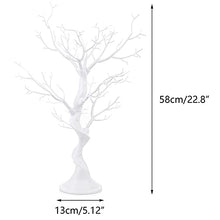 Load image into Gallery viewer, NUPTIO Artificial Christmas Tree Decorative Trees White Twig Tree 58cm Tall Halloween Decorations Wedding Centerpieces for Tables Fake Easter Tree for Christmas Thanksgiving Birthday Party Decor