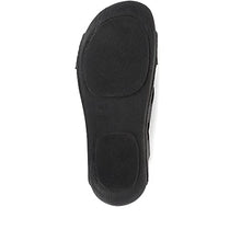 Load image into Gallery viewer, Ladies sandals in Wider D/E fit from Pavers these Womens sandals feature comfort ideal for casual wear | MUYA33021 | 319 963 - Black Size 7 UK