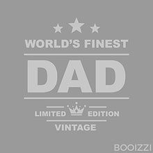 Load image into Gallery viewer, Dad's Gift - World's Finest Dad Whisky Glass - Father's Day Birthday Gift for Dad - Includes Gift Box