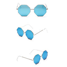 Load image into Gallery viewer, Retro Men's Women's Sunglasses Summer Fashion Sunglasses Adult Sunglasses Mirrored Sunglasses for Party Lightweight UV400 Protection Glasses Straps