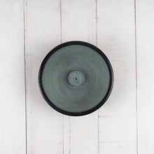Load image into Gallery viewer, Kaizen Casa Grey Incense Holder Smudge Bowl, Stone Bowl| Ritual Bowl Display Bowl Kitchen Table Decor Gift (11.43cm x 11.43cm x 4.44cm)