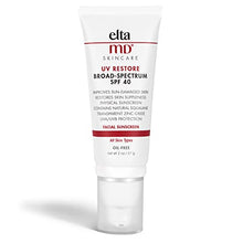 Load image into Gallery viewer, EltaMD UV Restore SPF 40 Anti Aging Face Moisturizer For Women, Broad Spectrum Physical Sunscreen with Zinc Oxide, Mineral Face Sunscreen, Anti Aging Moisturizer, Improves Skin Smoothness, 2 oz Tube