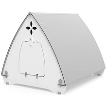 Load image into Gallery viewer, Outdoor Cat House, Shelter for Feral Cats, Kennel for Small Medium Pets ,Raised Floor, Weatherproof for All Seasons (Daisy)