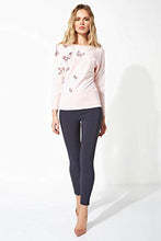 Load image into Gallery viewer, Roman Originals Women Stretch Trousers Ladies High Waisted Pants Pull On Leggings Smart Slimming Elasticated Waist Work Office Fitted Tailored Tapered Regular & Plus Sizes - Dark Grey - Size 16