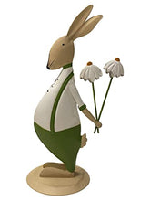 Load image into Gallery viewer, khevga decorative metal bunny easter bunny easter decoracion Set of 2 (Gruen)
