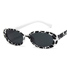 Load image into Gallery viewer, SOIMISS Fashion Sunglasses Cow Pattern Trendy Cute Small Frame Eyewear Oval Spotted Eyeglasses for Women Girls