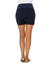 Load image into Gallery viewer, Love2Mi Women's Maternity Shorts Summer Workout Loose Fit Pregnancy Shorts Pants Navy