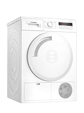 Load image into Gallery viewer, Bosch WTH84000GB Serie 4 Freestanding Heat Pump Tumble Dryer with AutoDry, Sensitive Drying System, Down Drying and Quick 40' drying, 8kg load, White