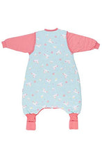 Load image into Gallery viewer, Slumbersac Baby sleeping bag with feet 2.5 Tog 100cm Unicorn | Baby sleep bag with legs, removable sleeves for children from 100 to 110 cm