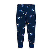 Load image into Gallery viewer, Boys Pyjamas Dinosaur Planet Kids Pjs Sets 100% Cotton Nightwear Toddler Clothes Long Sleeve Sleepwear 2 Piece Outfits 2-10 Years (7-8 Years, Shark Blue)
