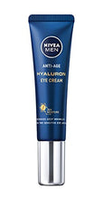 Load image into Gallery viewer, NIVEA MEN Hyaluron Eye Cream (15ml), Powerful Anti-Ageing Eye Cream with Hyaluronic Acid, Moisturising Eye Cream for Wrinkles and Fine Lines, Men's Eye Cream