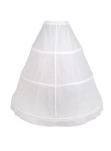 Load image into Gallery viewer, Flora 3 Hoop Bridal Wedding Petticoat/Prom Underskirt,Size S-XL (White)