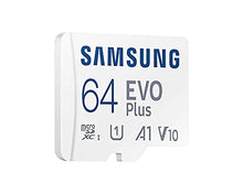 Load image into Gallery viewer, Samsung Evo plus 64GB microSD SDXC U1 class 10 A1 memory card 130MB/S Adapter 2021