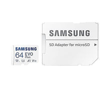 Load image into Gallery viewer, Samsung Evo plus 64GB microSD SDXC U1 class 10 A1 memory card 130MB/S Adapter 2021