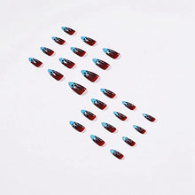 Load image into Gallery viewer, 24pcs/Box Press On Nails Detachable Artificial Manicure Tool Nail Tips Fake Nails Almond False Nails Wearable(01)