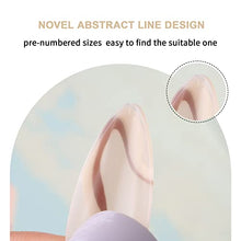 Load image into Gallery viewer, 24Pcs French Almond Nails Brown White Graffiti Acrylic Nails Artificial Stiletto Nails Art Decoration Press on Nail Tips Women Girls