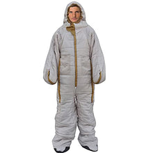 Load image into Gallery viewer, CQLXZ Mummy Sleeping Bag Humanoid Sleeping Bag, Portable Camping Sleeping Bag for Adults Jacket with Feet and Sleeves, Ultralight Portable Sleeping Bag, Warm Windproof