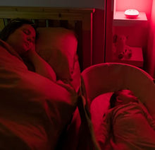 Load image into Gallery viewer, Tommee Tippee Dreammaker Baby Sleep Aid, Pink Noise, Red Light Night Light, Scientifically Proven, Intelligent CrySensor