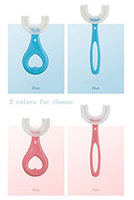 Load image into Gallery viewer, ZALUJMUS Kids U-Shaped Whole Mouth Teeth Brush, Silicone Bristles Massage Gums, All-Round Cleaning (for Kids 2-6Y)