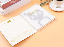 Load image into Gallery viewer, LOVENJOY Acrylic Buck and Doe Deer Wedding Cake Topper Black, Gift Boxed