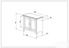 Load image into Gallery viewer, DbHFgjMN BED FRAMES Mid Sleeper Bed,Cabin Bed Midsleeper with Chest of Drawers, Cabinet, Desk Kids house bed for kids