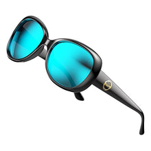 Load image into Gallery viewer, ATTCL Womens Classic Polarized Sunglasses for Women Trendy Oversized Sunglass with UV Protection 3011 C2 Black+blue