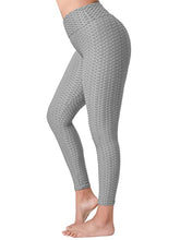 Load image into Gallery viewer, FASHION BOUTIQUE Beelu Women's High Waist Butt Scrunch Push Up Leggings, Stretch Gym Workout Yoga Pants Anti-Cellulite Compression Leggings Grey M