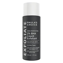 Load image into Gallery viewer, Paula's Choice Skin Perfecting 2% BHA Liquid Exfoliant - Face Exfoliating Peel Fights Blackheads, Breakouts & Enlarged Pores - with Salicylic Acid - Combination, Oily & Acne Prone Skin - 30 ml