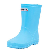 Load image into Gallery viewer, Zorax - UK6 Kids - EU24 - Blue Boys Girls Waterproof Non-Slip Kids Wellies Unisex Children Wellington Boots Motorbike Rain Boots Kids Rain Shoes