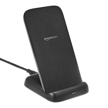 Load image into Gallery viewer, Amazon Basics 10W Qi Certified Wireless Charging Stand