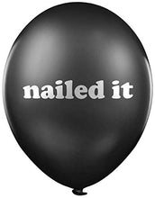 Load image into Gallery viewer, Congratulations well done balloons decorations - for graduation, exam results, driving test, new job, promotion - 12 pack