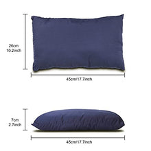 Load image into Gallery viewer, Double Sleeping Bag,Queen Size 2 Person Sleeping Bag For Camping, Backpacking Or Hiking. Waterproof And Lightweight Sleeping Bag With 2 Pillows, Great For Adults And Children Outdoor Activities (Blue)