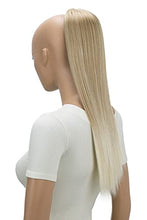 Load image into Gallery viewer, PRTTYSHOP 22" Hairpiece Ponytail Extension Drawstring Voluminous Straigth Blond Mix PH520