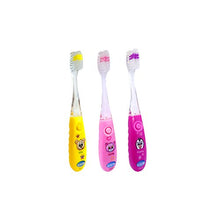 Load image into Gallery viewer, Children's Toothbrush with Flashing Timer - Pack of 3 for Girls - Club Cutie