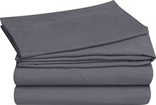 Load image into Gallery viewer, Utopia Bedding Double Duvet Set - Soft Microfibre Duvet Cover with Pillow cases - Bedding Quilt Cover Set (Grey)