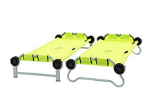 Load image into Gallery viewer, Kid-O-Bunk Portable Mobile Camping Bed, Lime Green, Size 12