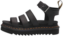 Load image into Gallery viewer, Dr. Martens Women's Blaire Sandal, Black, 4 UK