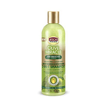 Load image into Gallery viewer, African Pride Olive Miracle Anti-Breakage 2 in 1 Shampoo and Conditioner 355 ml